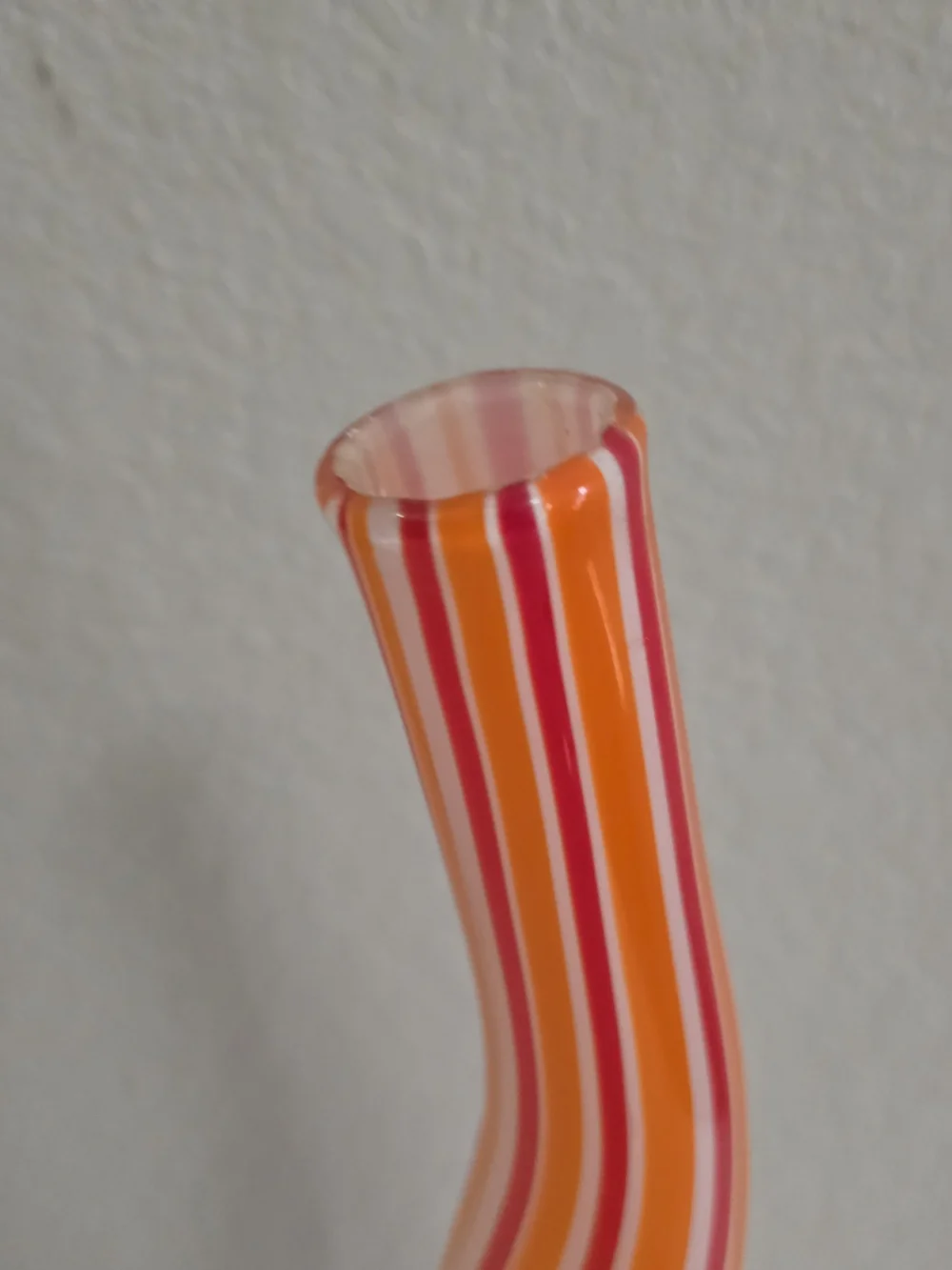 Ritzenhoff & Breker MCM Style Hand Blown Glass Modernist Vase 17